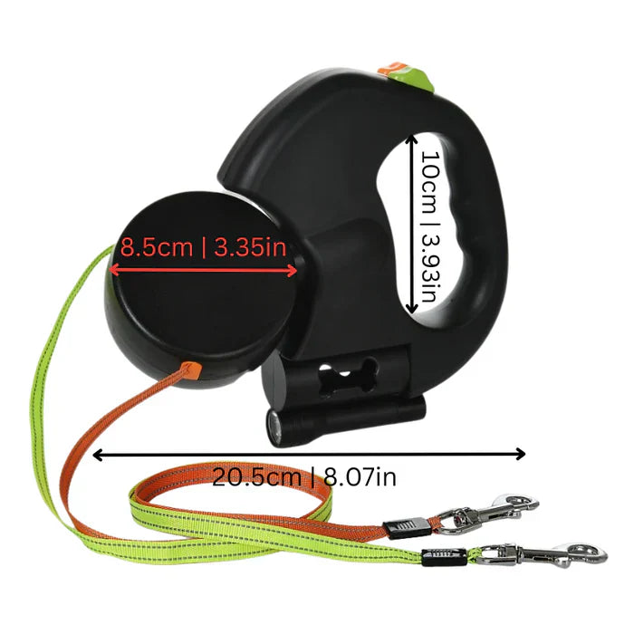Tangle-Free Double Dog Leash