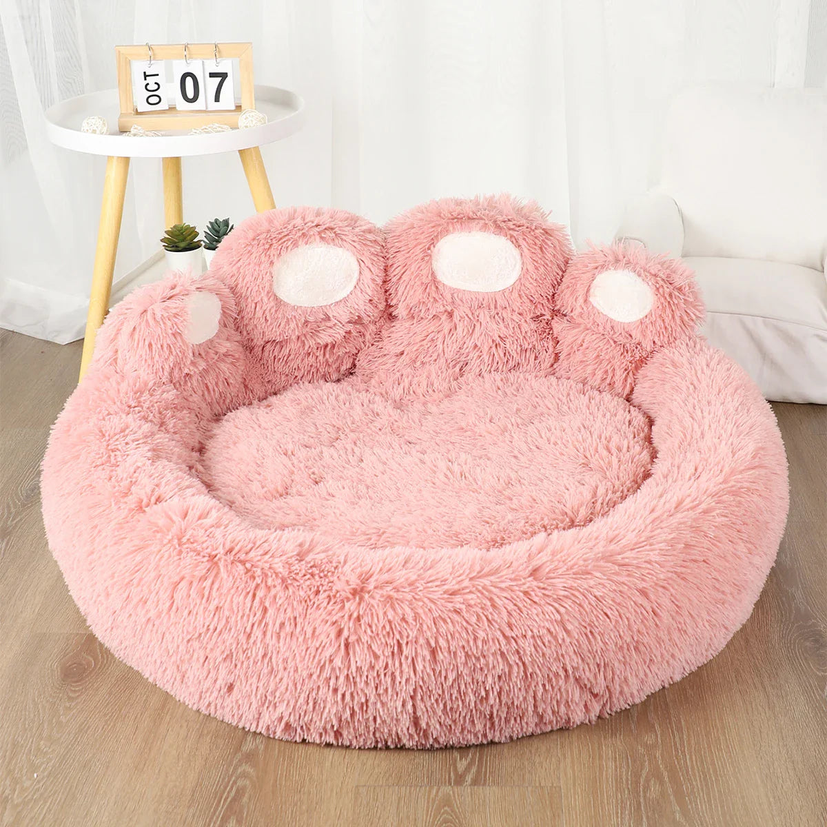 Fluffy Hundebett – Weiches Haustierkissen für Hunde & Katzen