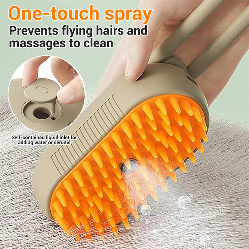 Gentle Pet Steam Brush