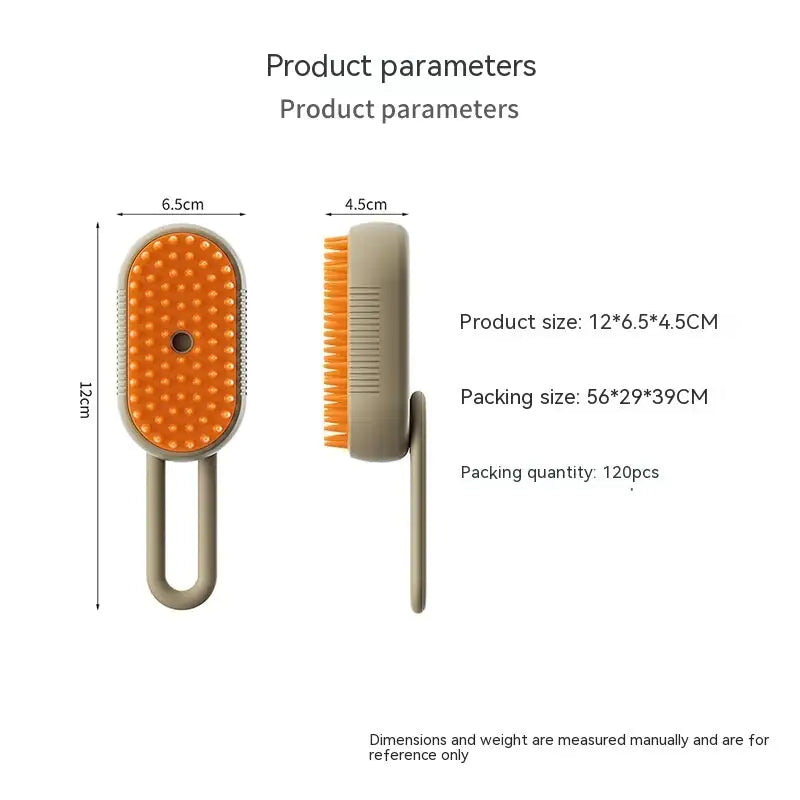 Gentle Pet Steam Brush