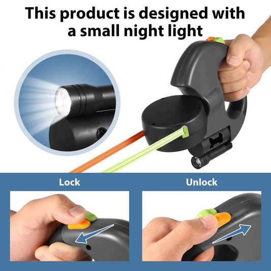 Tangle-Free Double Dog Leash