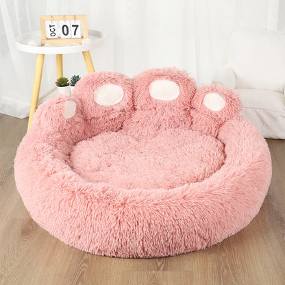 Fluffy Hundebett – Weiches Haustierkissen für Hunde & Katzen