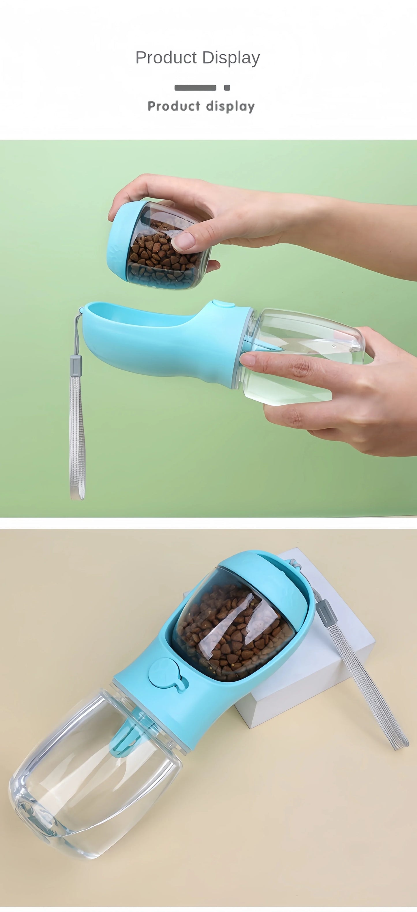 Pets Dog Water Bottle Portable Food