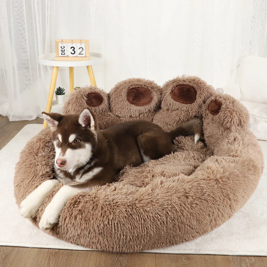 Fluffy Hundebett – Weiches Haustierkissen für Hunde & Katzen