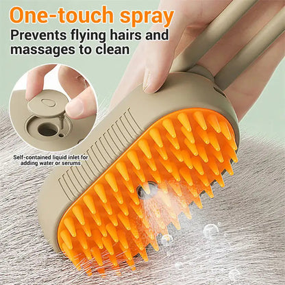 Gentle Pet Steam Brush